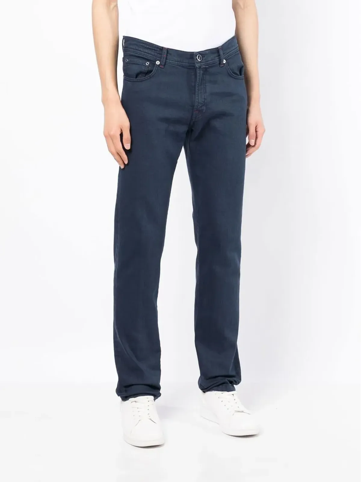Kiton スリムカット チノパンツ - 画像3