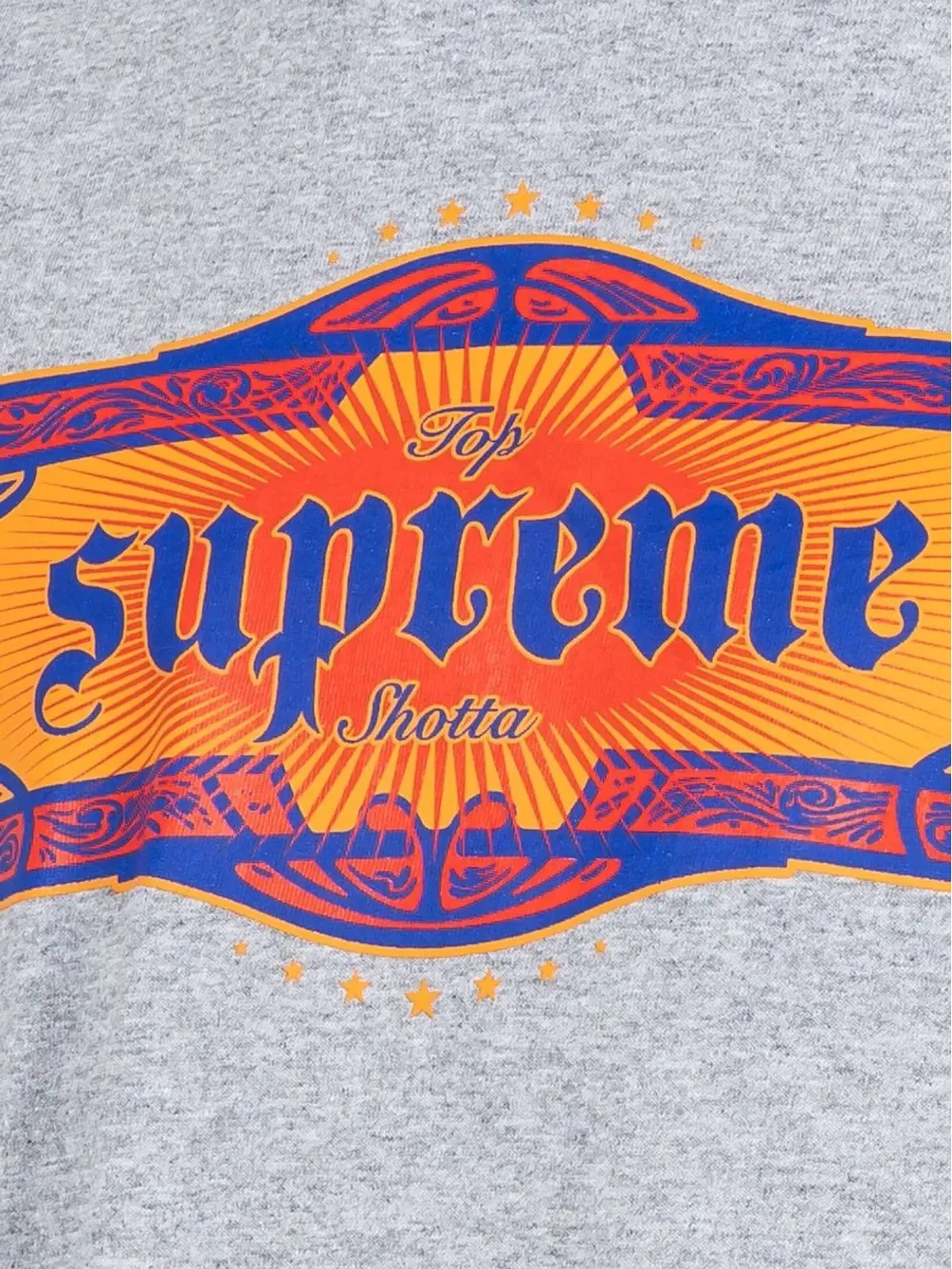 Supreme トップショッタ クルーネック Tシャツ - グレー - 画像3