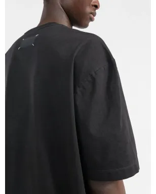 Maison Margiela 四針ステッチ コットン Tシャツ - サムネイル4