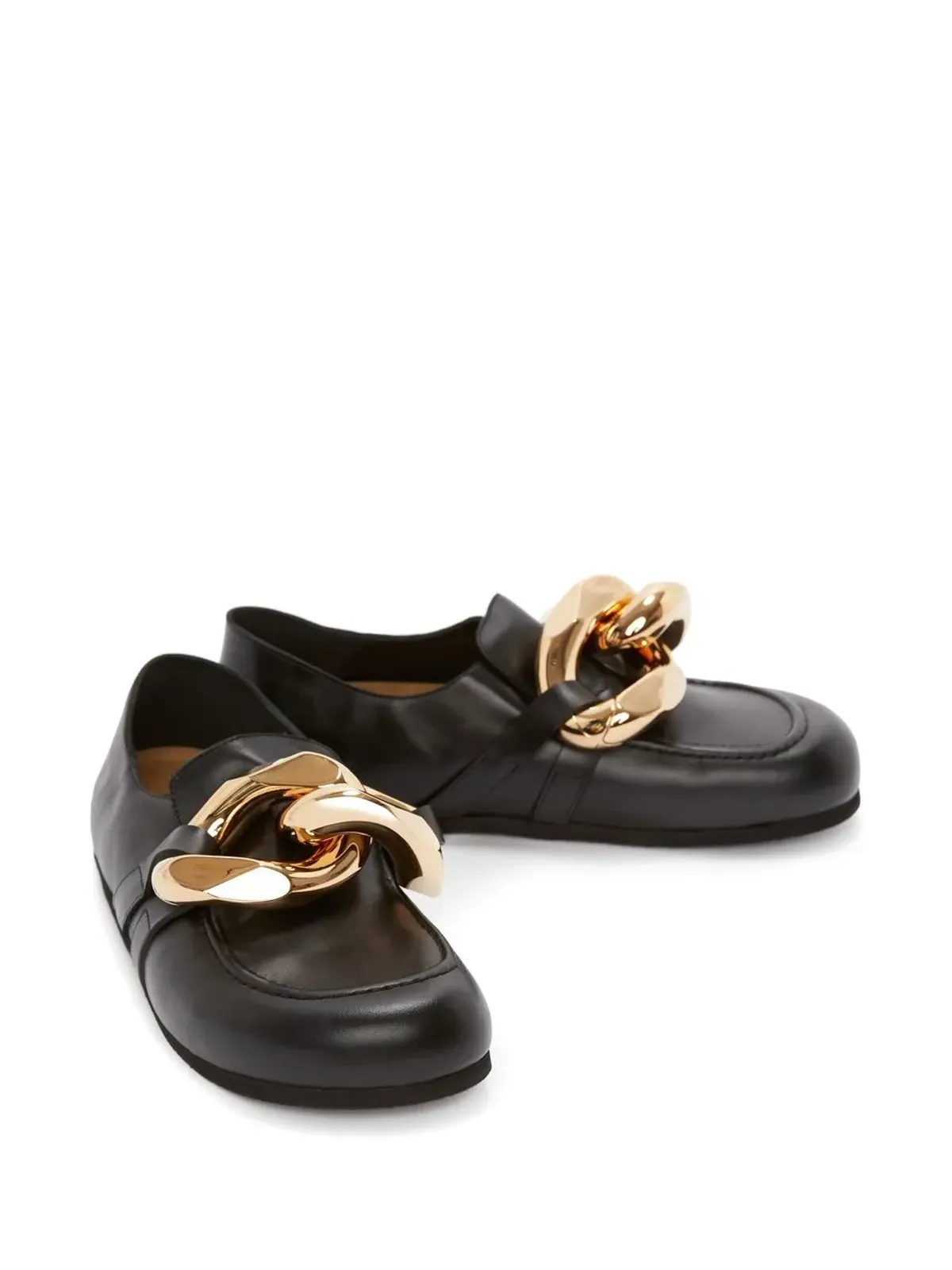 JW Anderson チェーンレザー ローファー - 画像2