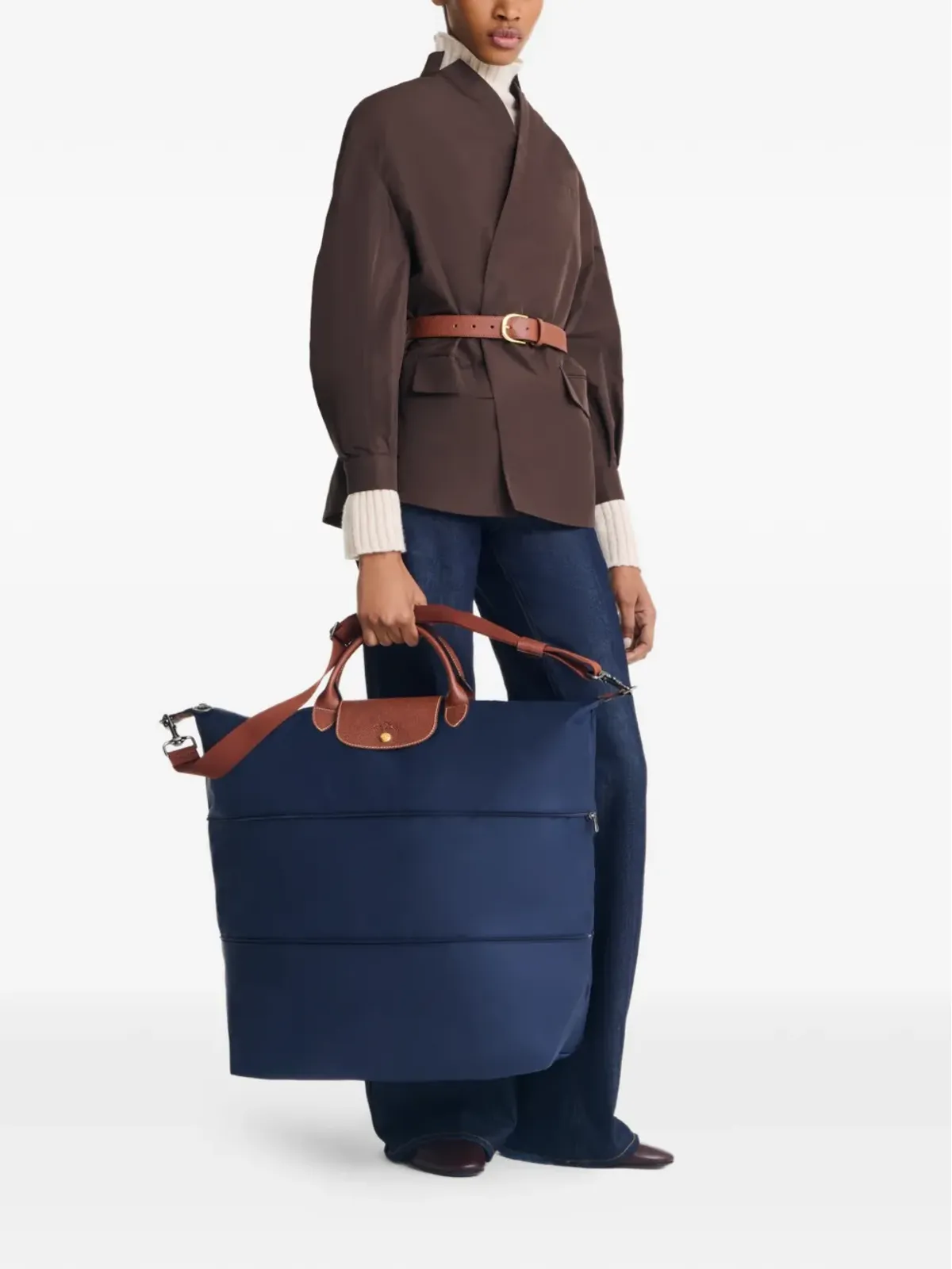 Longchamp Le Pliage 拡張可能な旅行バッグ - 画像2