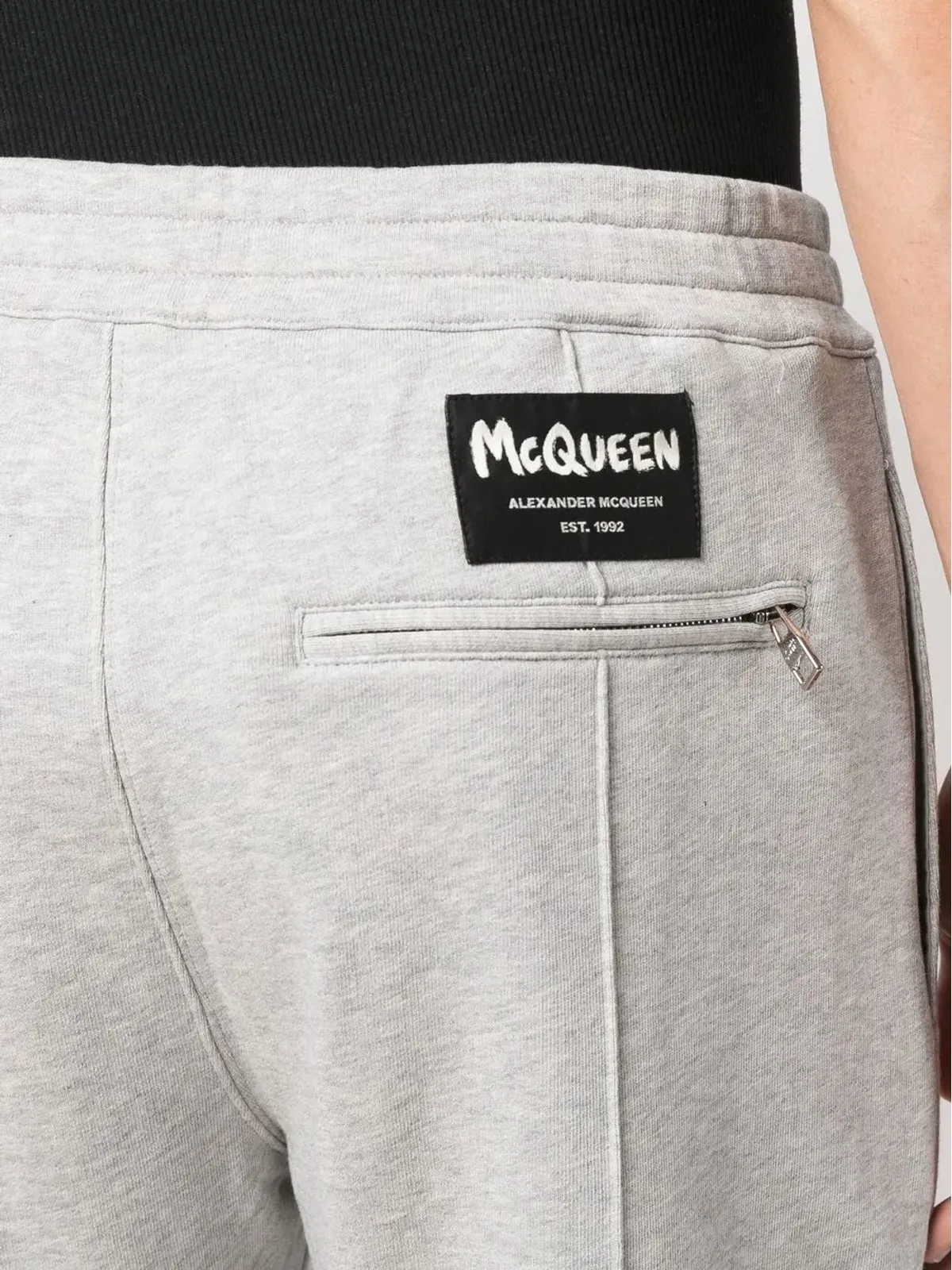 Alexander McQueen リア ロゴパッチ ディテール トラックパンツ - 画像5