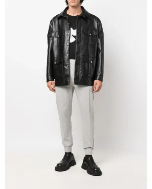 Alexander McQueen リア ロゴパッチ ディテール トラックパンツ - サムネイル2