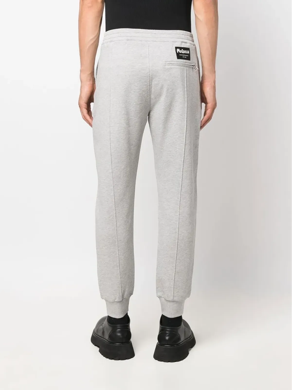 Alexander McQueen リア ロゴパッチ ディテール トラックパンツ - 画像4