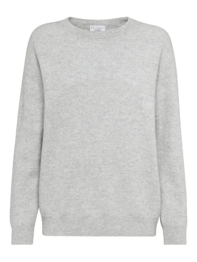 Brunello Cucinelli Brunello Cucinelli ラウンドネック カシミヤ セーターの商品画像