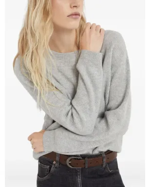 Brunello Cucinelli ラウンドネック カシミヤ セーター - サムネイル5
