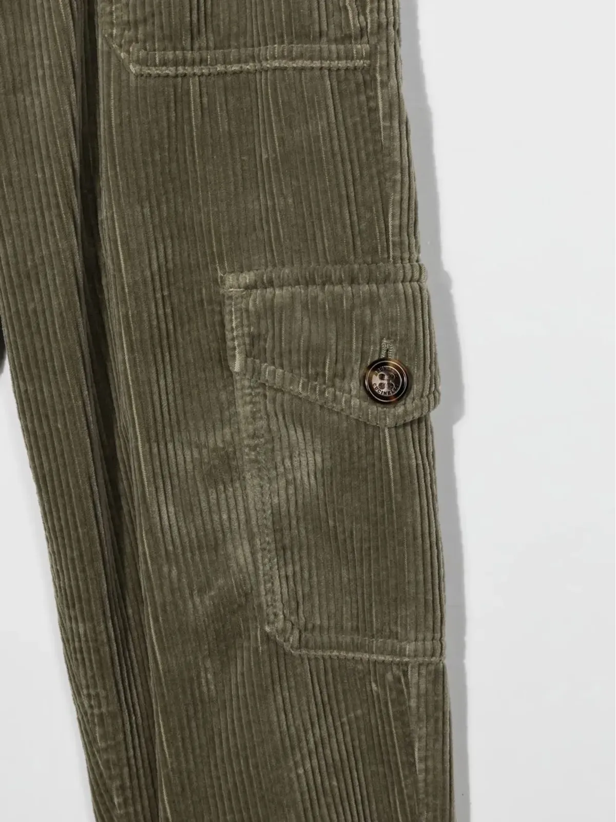 Brunello Cucinelli Kids コーデュロイ テーパードパンツ - 画像3