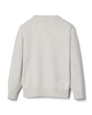 Brunello Cucinelli Kids クルーネック カシミア セーター - サムネイル2
