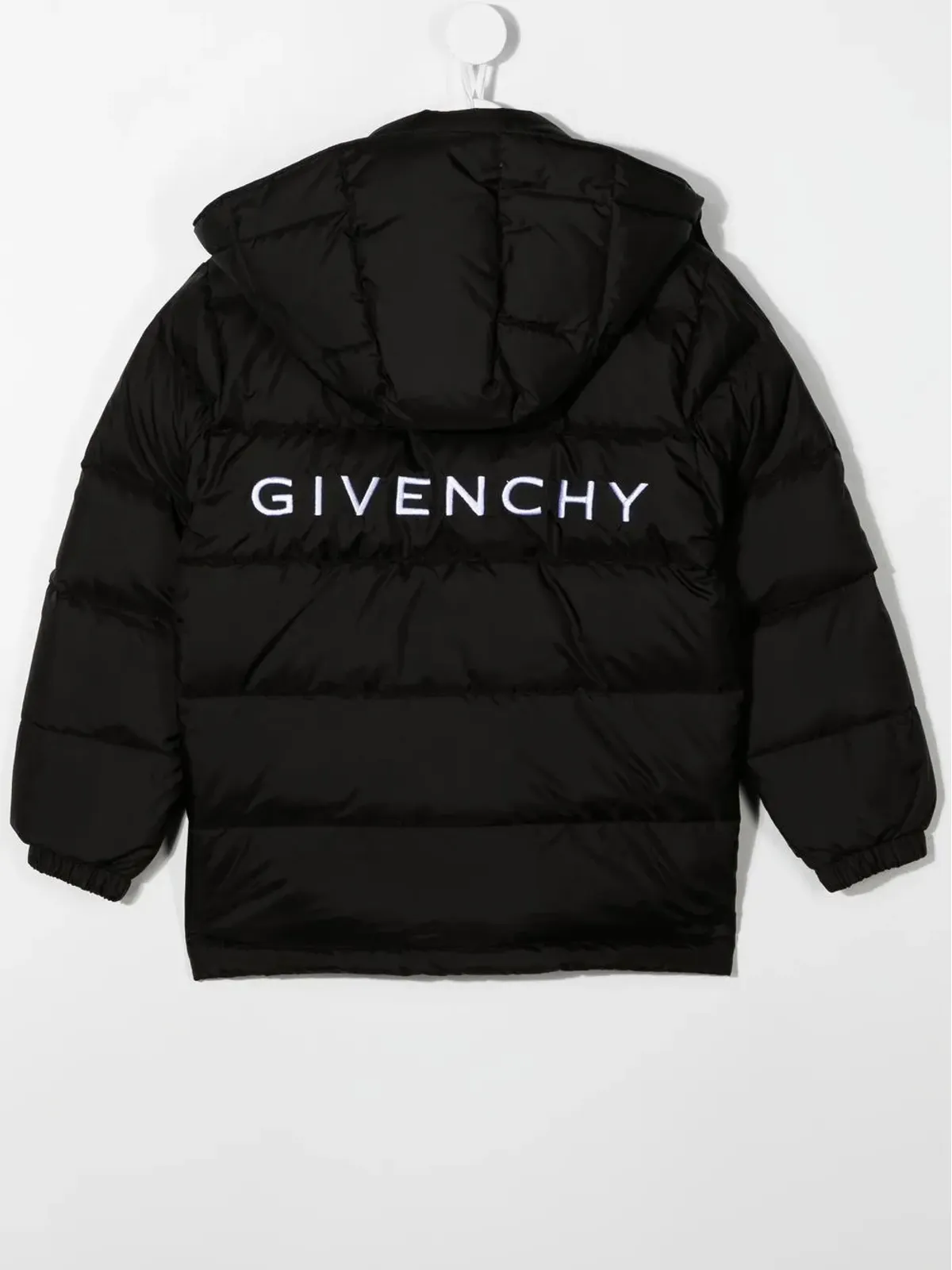 Givenchy Kids ロゴプリントのダウンジャケット（フード付き） - 画像2
