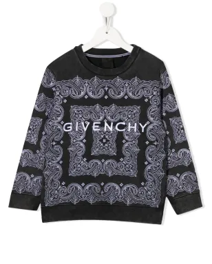 Givenchy Kids Bandana柄長袖ジャンパー - サムネイル1