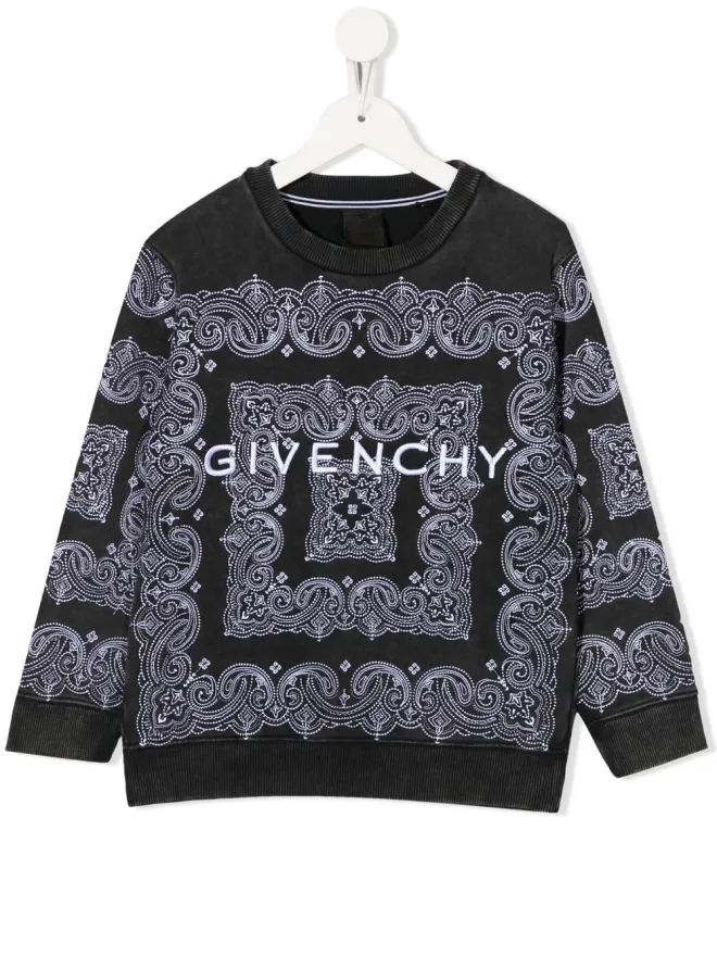 Givenchy Kids Givenchy Kids Bandana柄長袖ジャンパーの商品画像