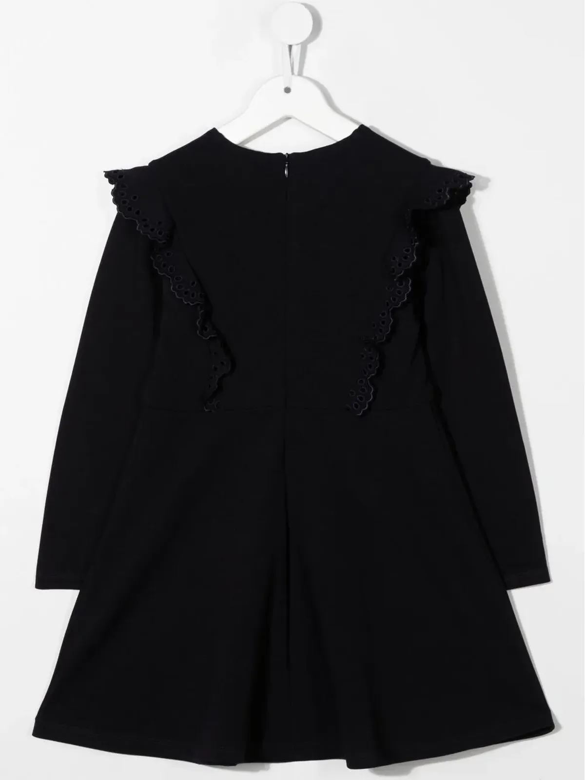 Chloé Kids フリルディテールのフレアドレス - 画像2