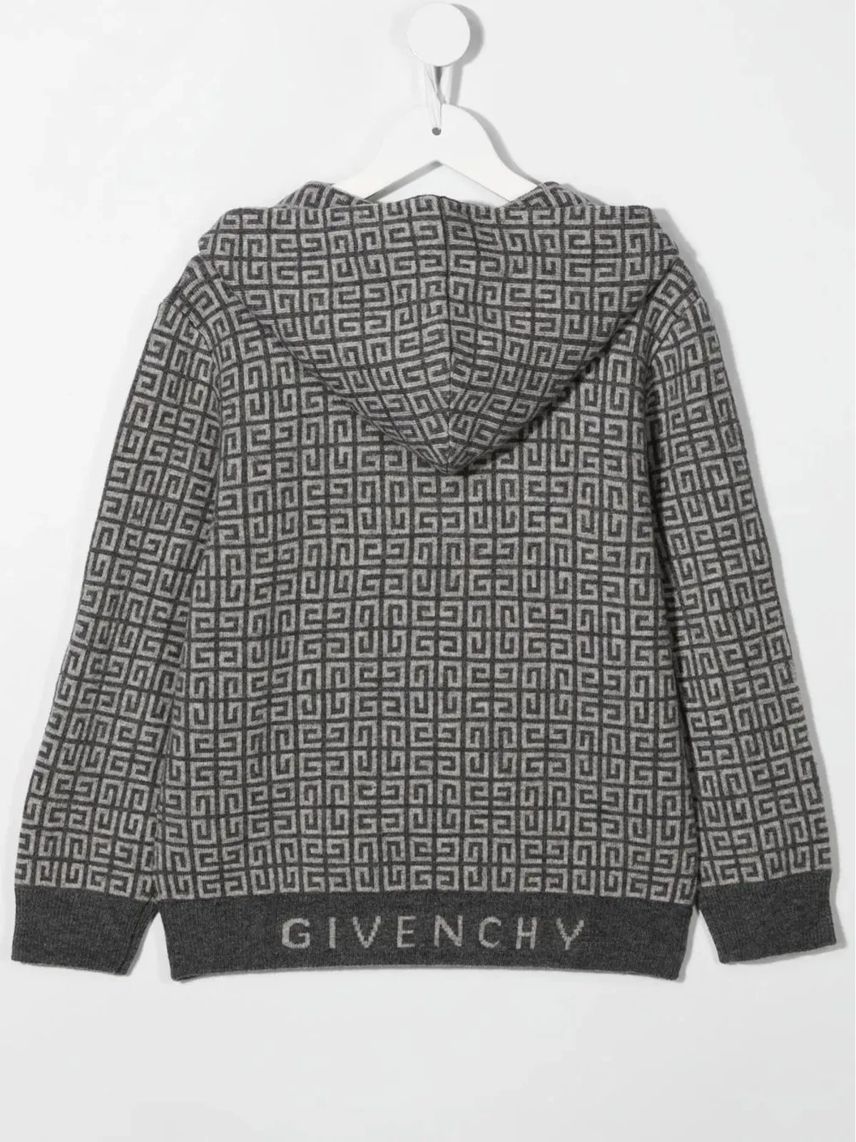 Givenchy Kids 4Gニットフード付きカーディガン - 画像2