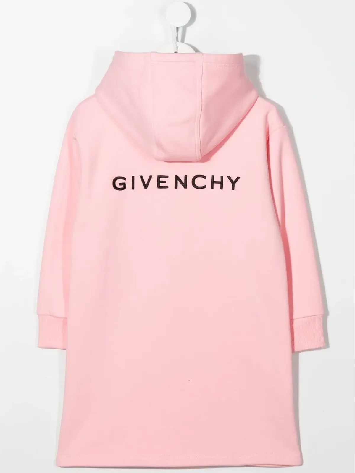 Givenchy Kids 長袖フード付きドレス - ピンク - 画像2