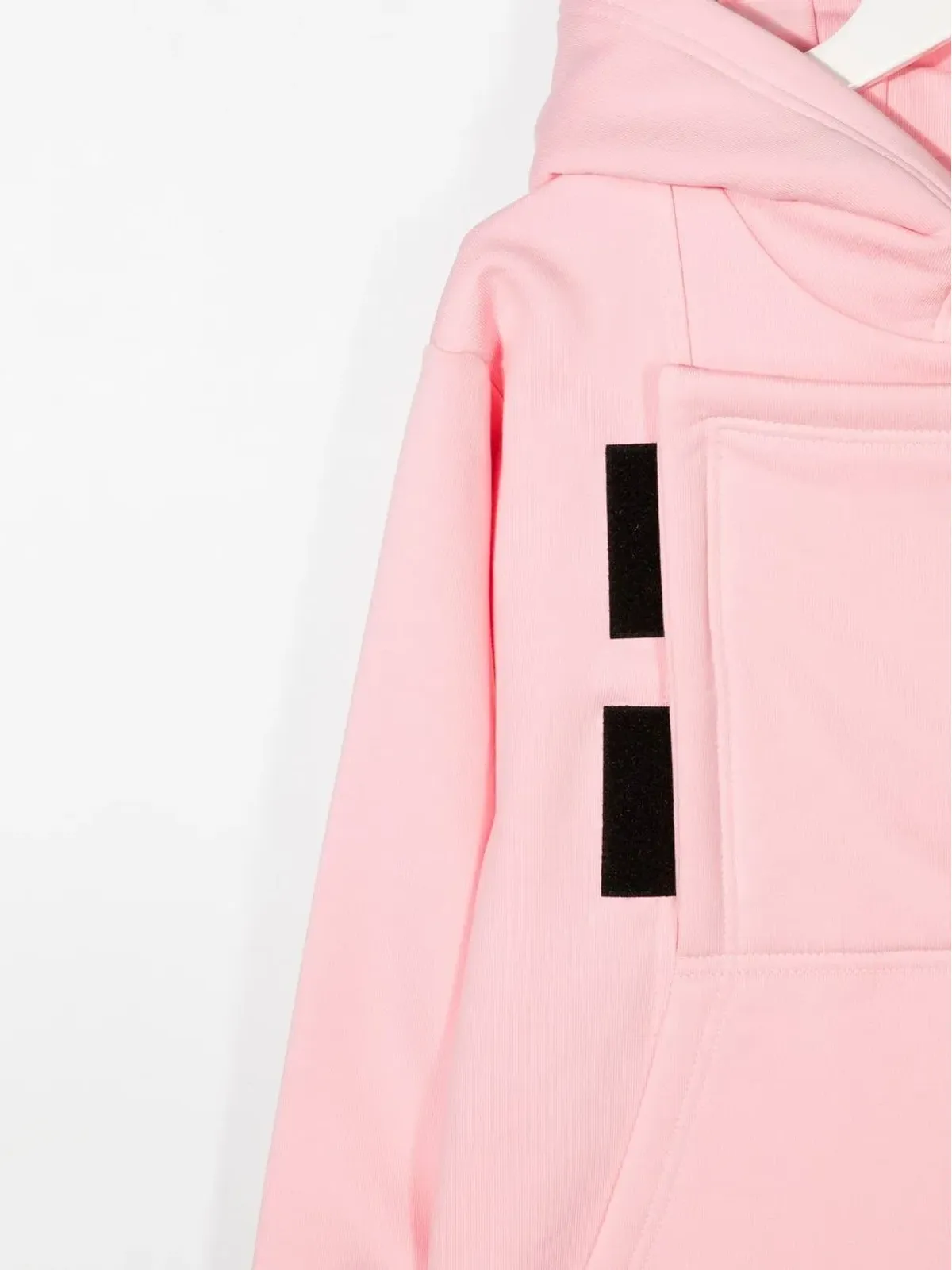 Givenchy Kids 長袖フード付きドレス - ピンク - 画像3