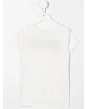 Lanvin Enfant レオパード ロゴプリント 半袖 Tシャツ - White - サムネイル2