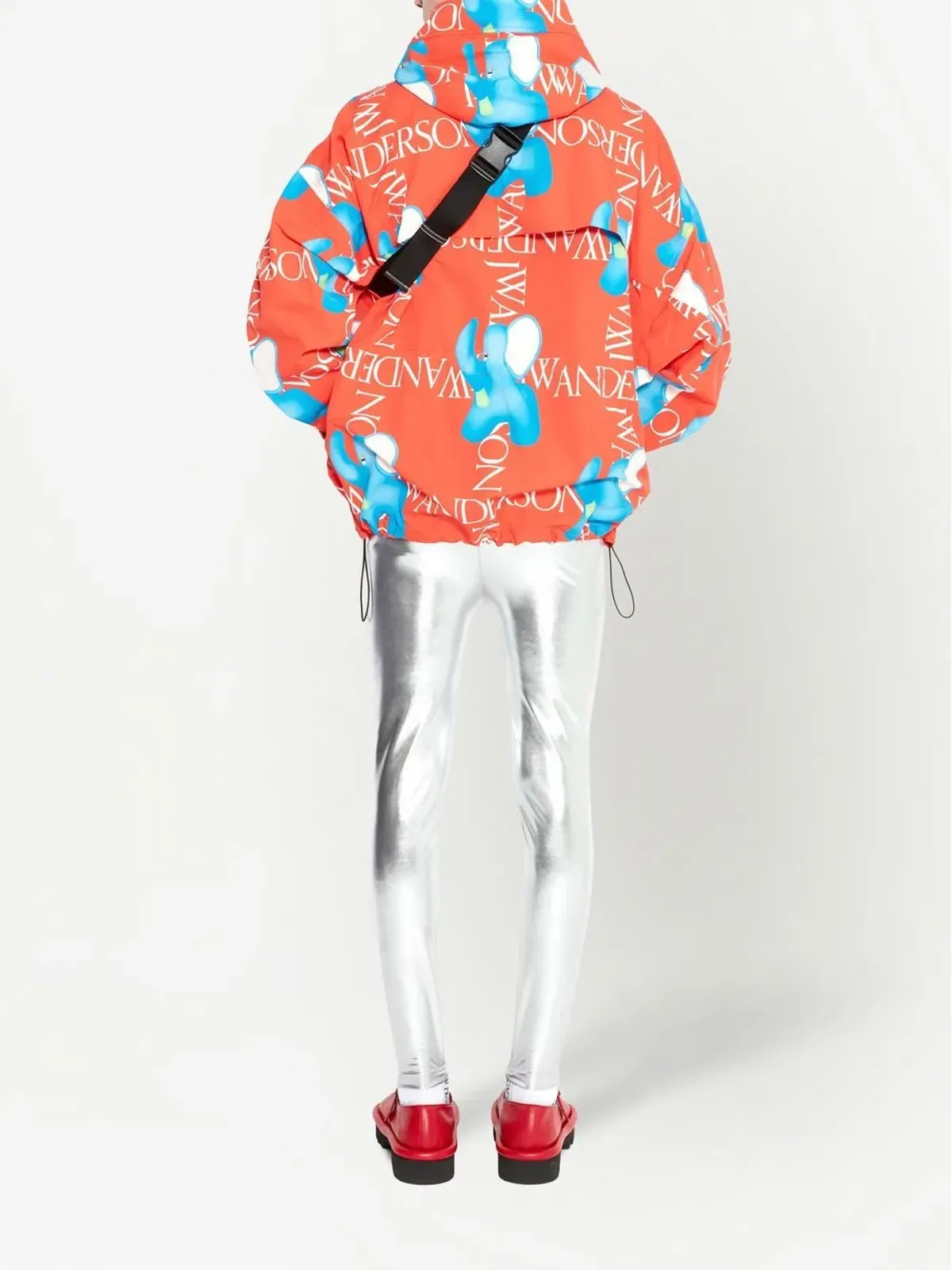 JW Anderson エレファントプリント オーバーサイズ フードジャケット - 画像5