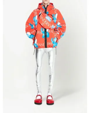 JW Anderson エレファントプリント オーバーサイズ フードジャケット - サムネイル2