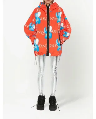 JW Anderson エレファントプリント オーバーサイズ フードジャケット - サムネイル3