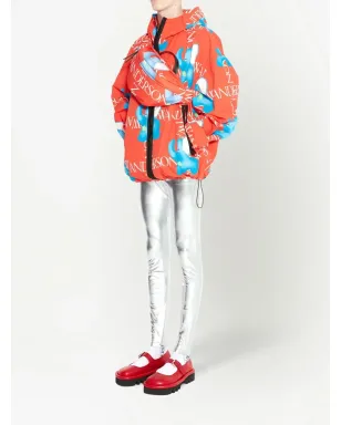 JW Anderson エレファントプリント オーバーサイズ フードジャケット - サムネイル4