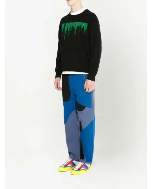 JW Anderson インターシャ編みロゴセーター - サムネイル2