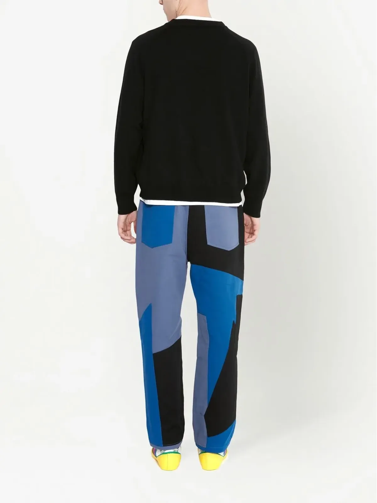 JW Anderson インターシャ編みロゴセーター - 画像4