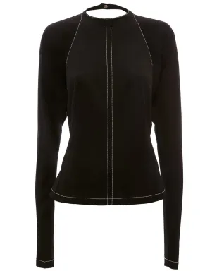 JW Anderson オープンバック ロングスリーブ ブラウス - サムネイル1