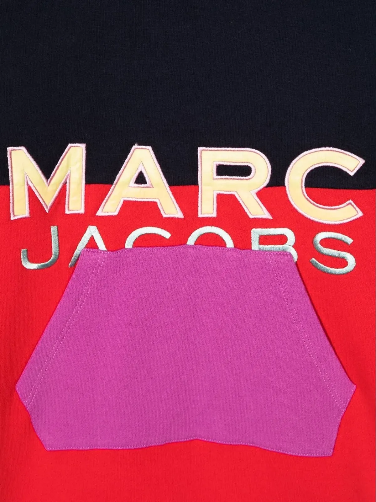 Marc Jacobs Kids 刺繍ロゴ入りスウェットシャツドレス - 画像3