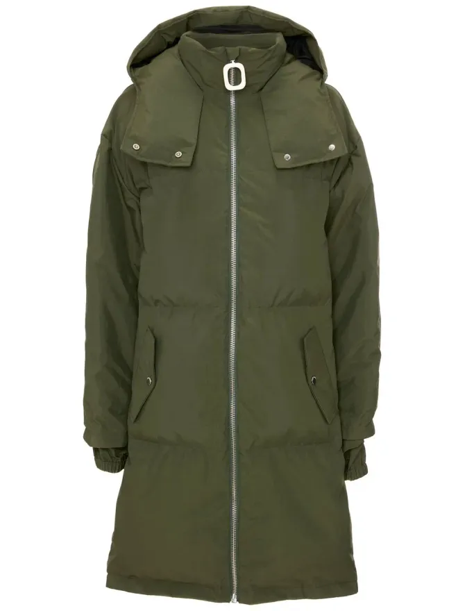 JW Anderson JW Anderson パディドフード付きコートの商品画像