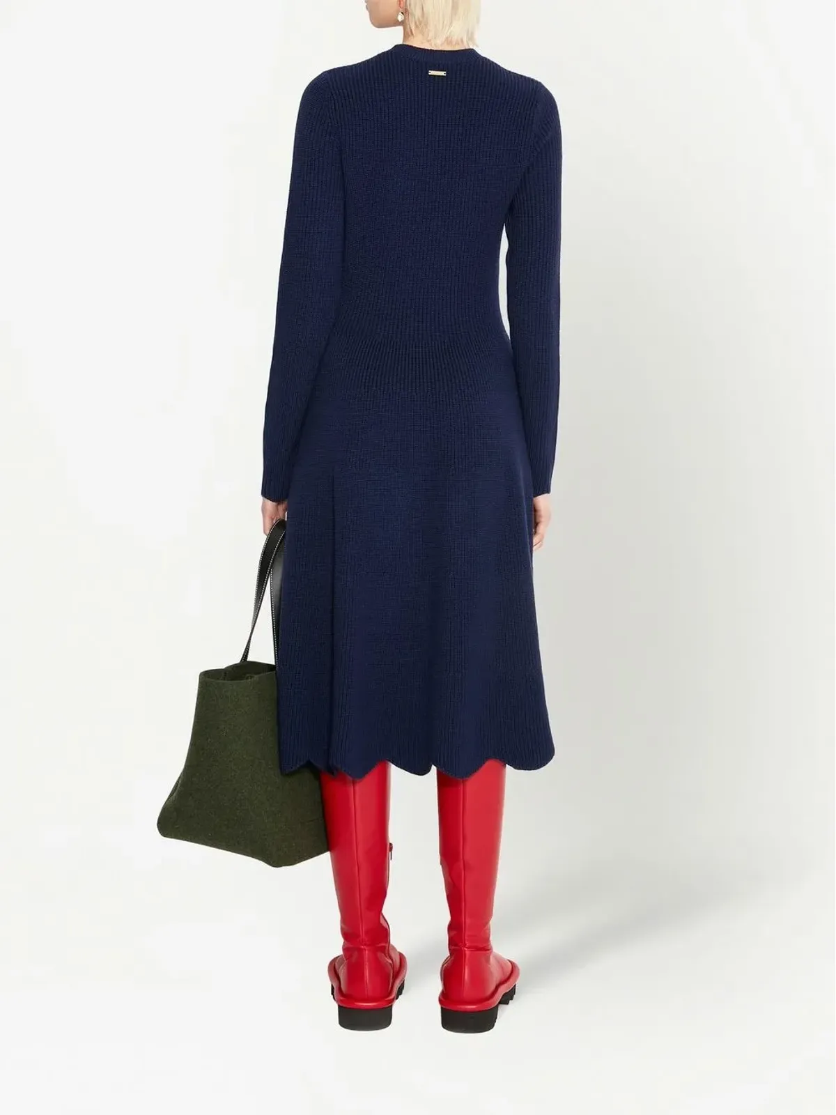 JW Anderson スカラップヘムドレス - 画像4