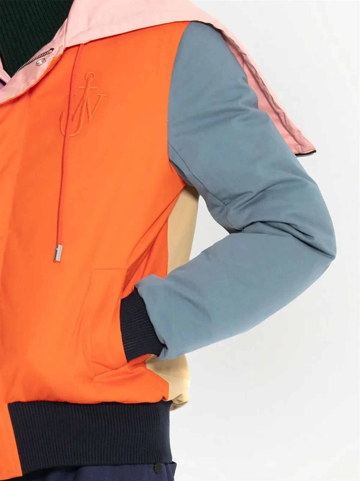 JW Anderson マルチパネル ジップファスナー付きジャケット - ピンク - 画像5