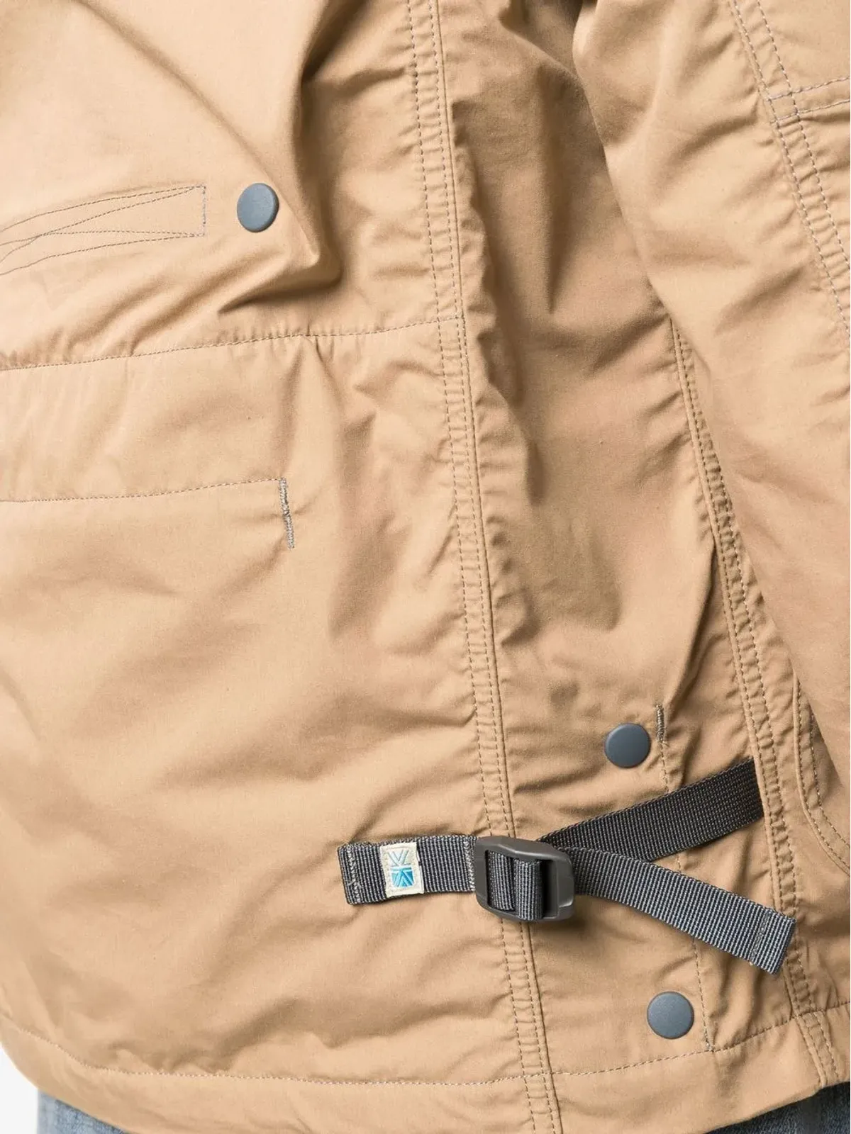 Junya Watanabe MAN シングルブレストボタンシャツジャケット - Neutrals - 画像5
