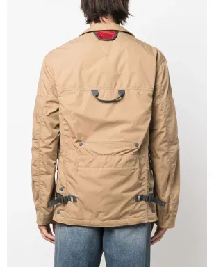 Junya Watanabe MAN シングルブレストボタンシャツジャケット - Neutrals - サムネイル4