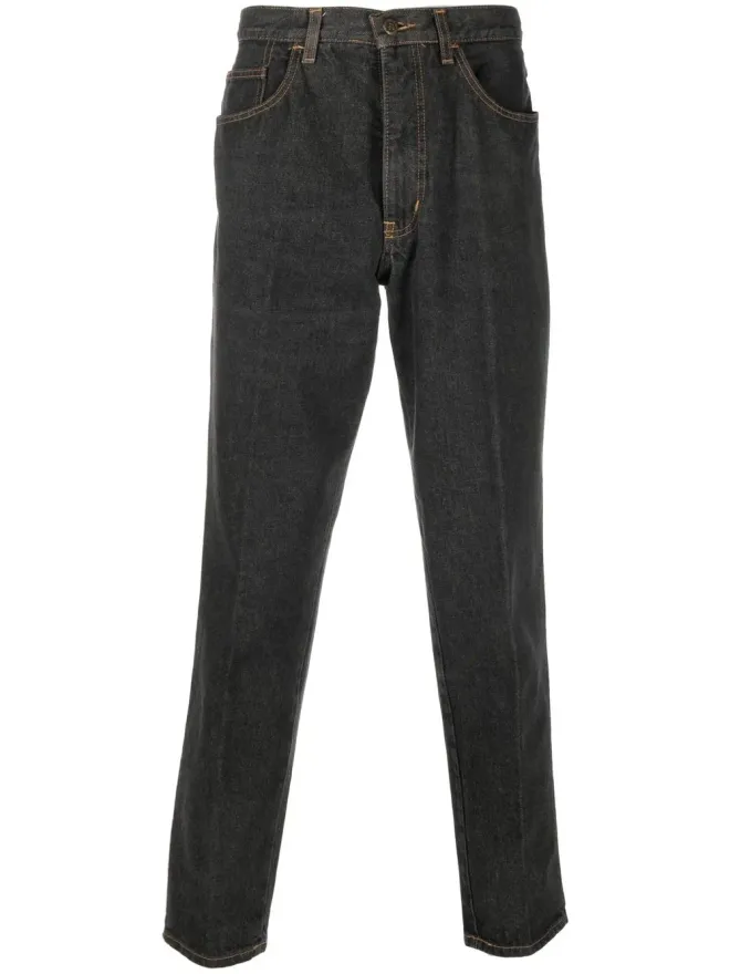 Moschino Pre-Owned Moschino Pre-Owned 1990年代 テーパードジーンズ - グレーの商品画像