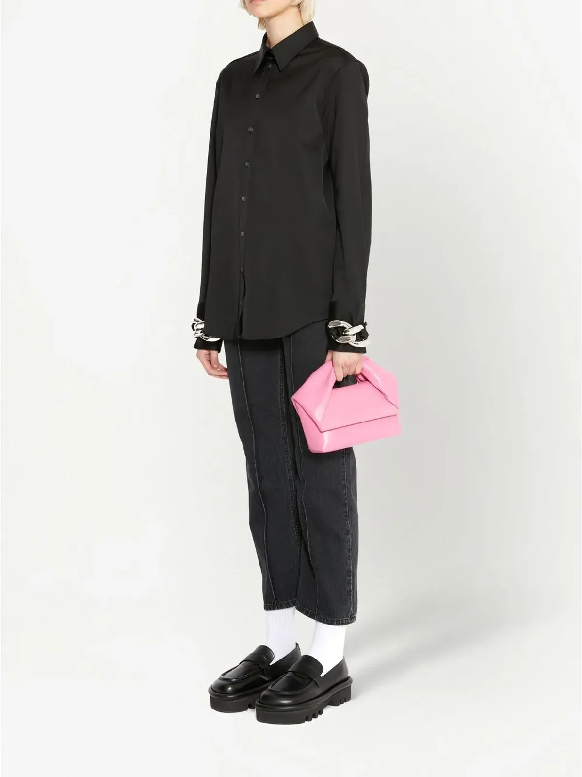 JW Anderson チェーンリンクカフシャツ - 画像3