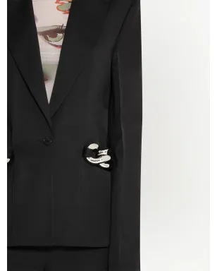 JW Anderson チェーンディテールのシングルブレストブレザー - サムネイル5