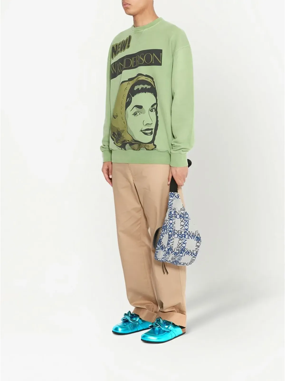 JW Anderson ストレートレッグ・チノパンツ - Neutrals - 画像3