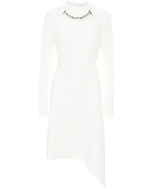JW Anderson チェーンネック アシンメトリックヘム ドレス - サムネイル1