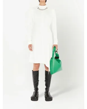 JW Anderson チェーンネック アシンメトリックヘム ドレス - サムネイル2