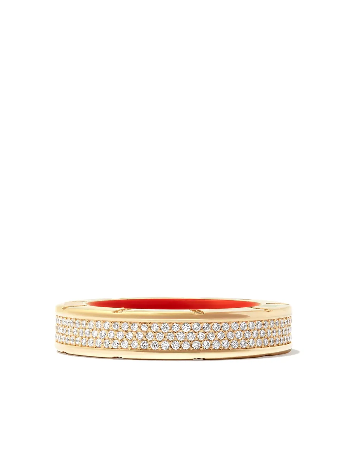 Lauren Rubinski 14kt イエローゴールドとホワイトゴールド ダイヤモンド リング（マルチカラー） - 画像2