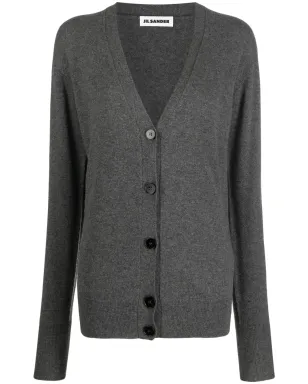 Jil Sander ボタンダウン カシミヤ カーディガン - サムネイル1