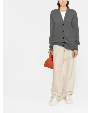 Jil Sander ボタンダウン カシミヤ カーディガン - サムネイル2