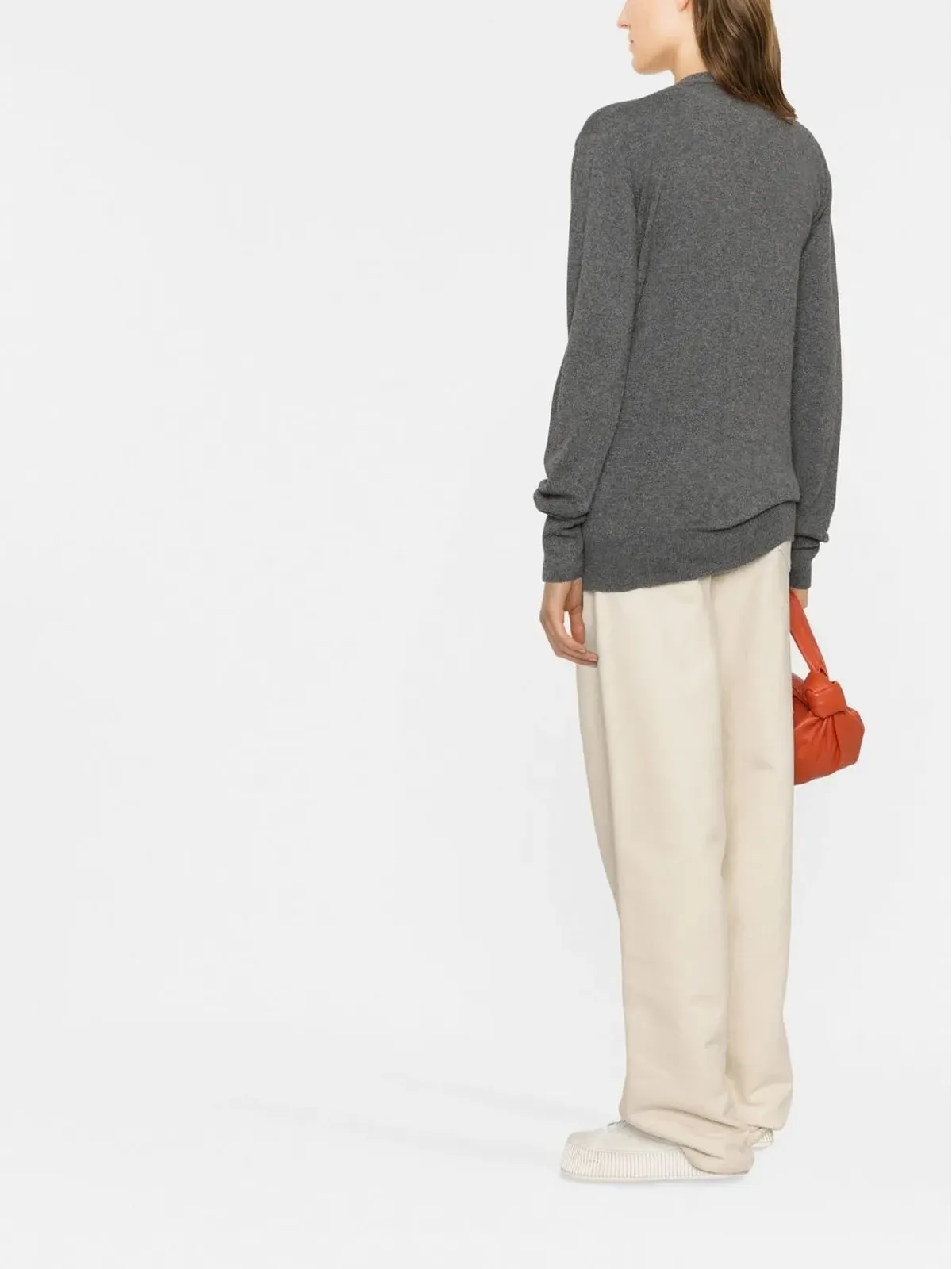 Jil Sander ボタンダウン カシミヤ カーディガン - 画像4