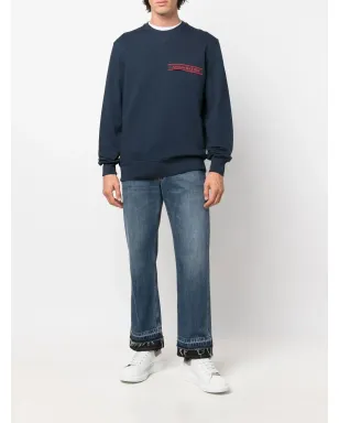 Alexander McQueen ストレートレッグ・クロップドジーンズ - サムネイル2
