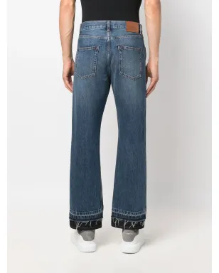 Alexander McQueen ストレートレッグ・クロップドジーンズ - サムネイル4