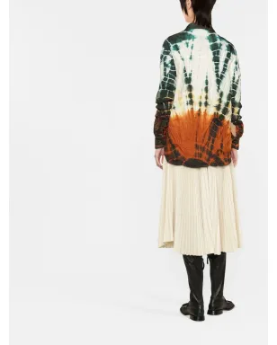 Jil Sander パッド入りタイダイシャツ - サムネイル3