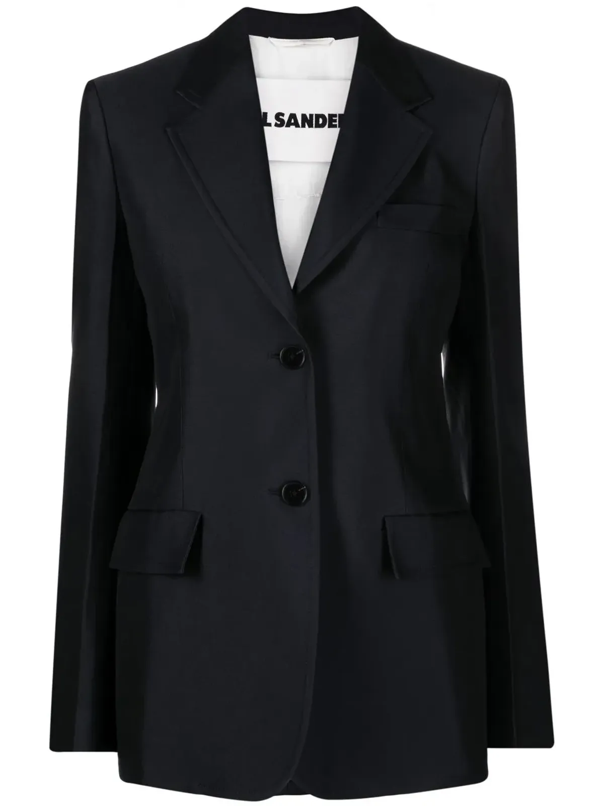 Jil Sander テーラード シングルブレスト ブレザー - ブルー - 画像1