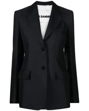 Jil Sander テーラード シングルブレスト ブレザー - ブルー - サムネイル1