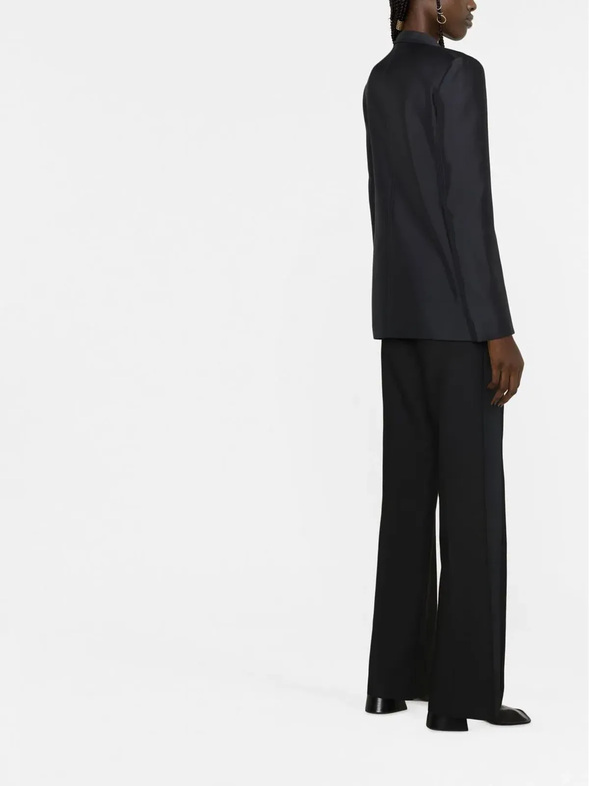 Jil Sander テーラード シングルブレスト ブレザー - ブルー - 画像3