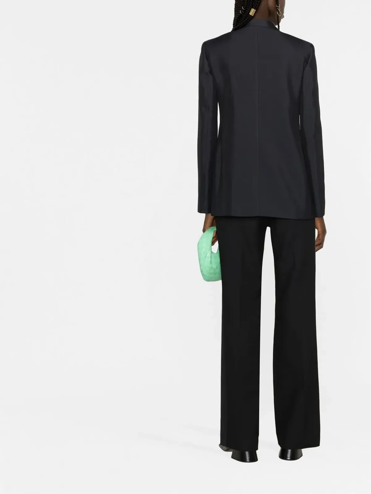 Jil Sander テーラード シングルブレスト ブレザー - ブルー - 画像4